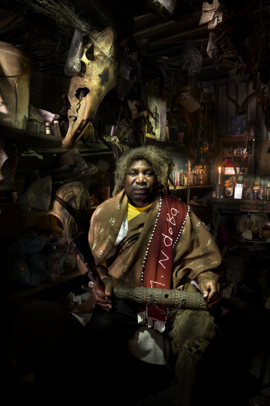 16 Sangoma Ngomana ,Philippi township, Cape Town