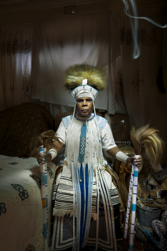 17 Sangoma Lungelwa, Philippi township, Cape Town